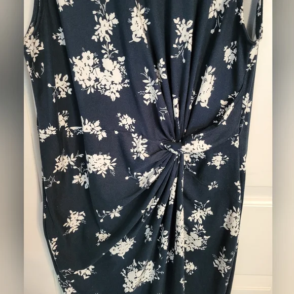 Nine BrittonAbigail Brushed Knit Fitted Midi Dress XL - Picture 6 of 8